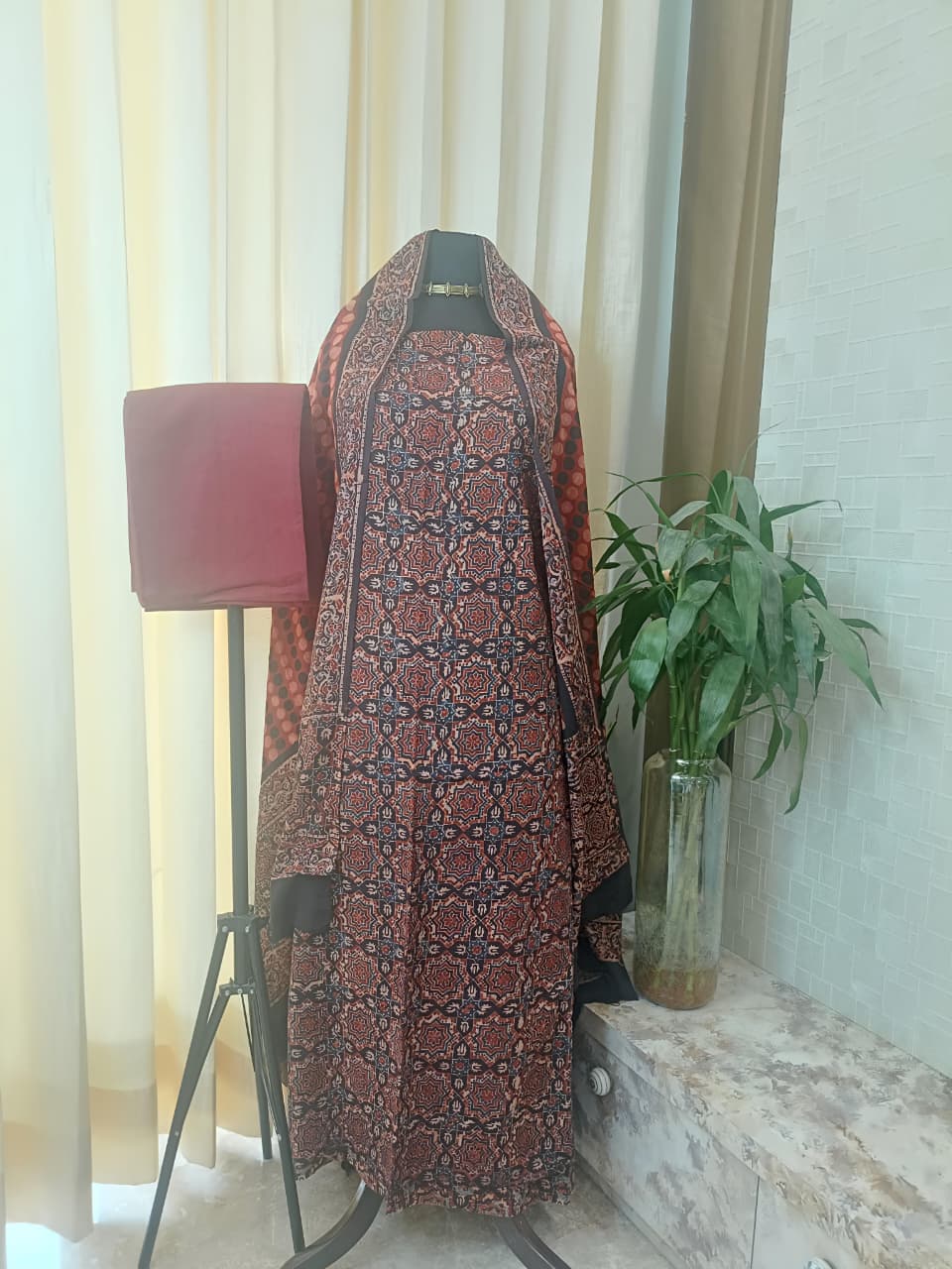 Pure Cotton AJRAKH Hand Block Suits