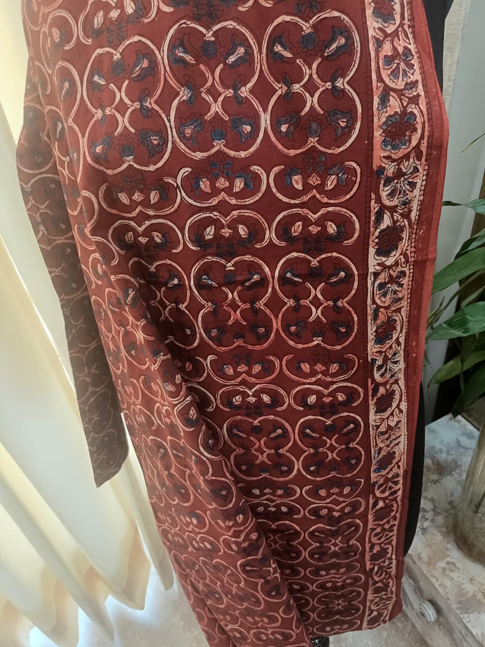 Pure Cotton AJRAKH Hand Block Suits with Cotton Dupatta