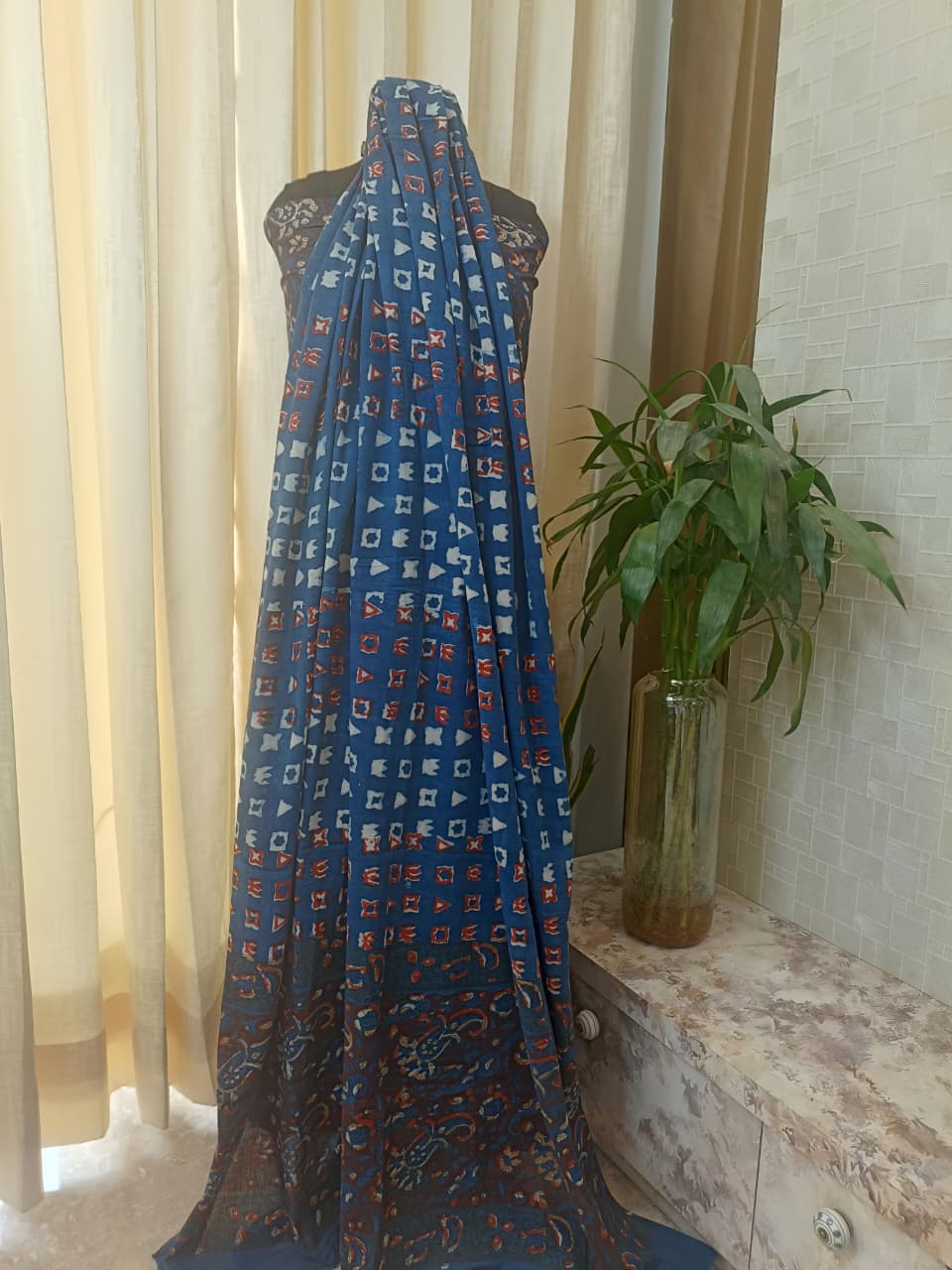 Pure Cotton AJRAKH Hand Block Suits