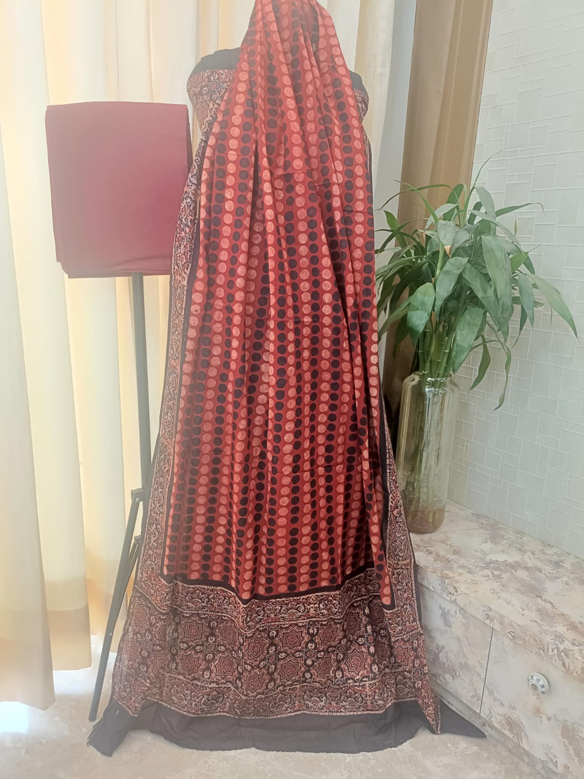 Pure Cotton AJRAKH Hand Block Suits